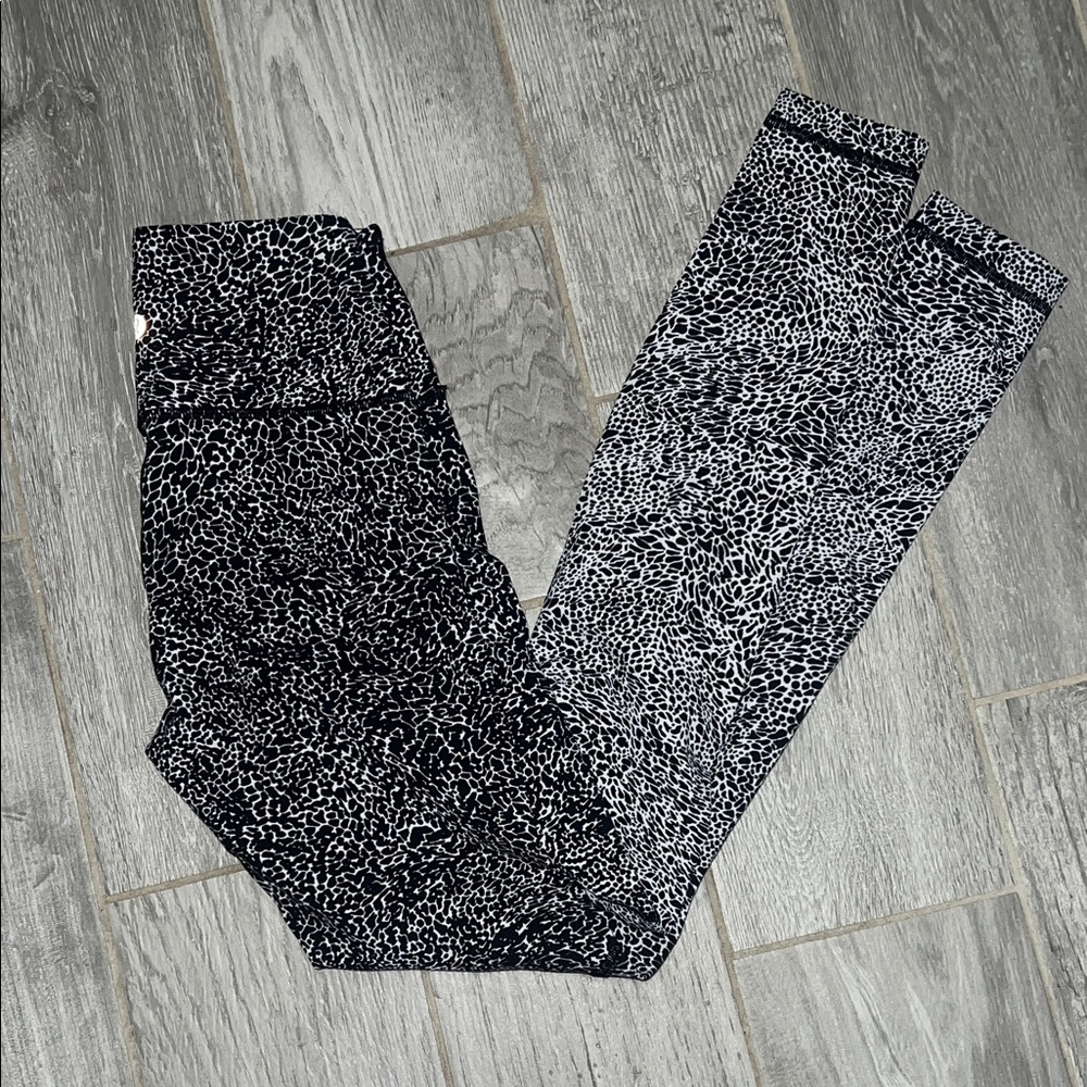 lululemon athletica Monochrome Animal Print Leggings